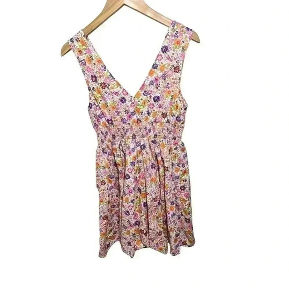 Women's "H&M" Sleeveless Pleated Summer Dress; Size 10 - Picture 5 of 9